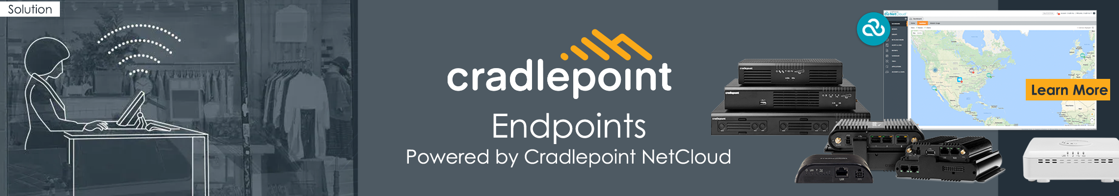 Cradlepoint Router & Adapter Endpoints Banner